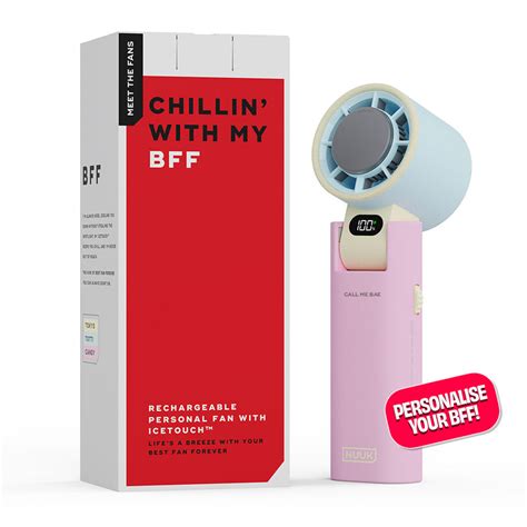 NUUK BFF | Personal Hand Fan with IceTouch