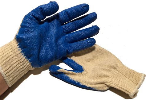 Liberty Glove Blue Palm Heavy Duty Latex Dipped India | Ubuy