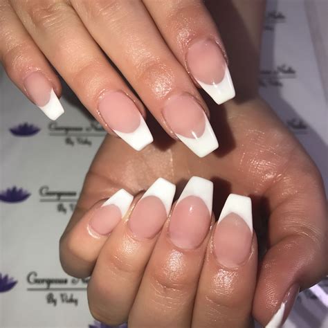coffin nails french tip