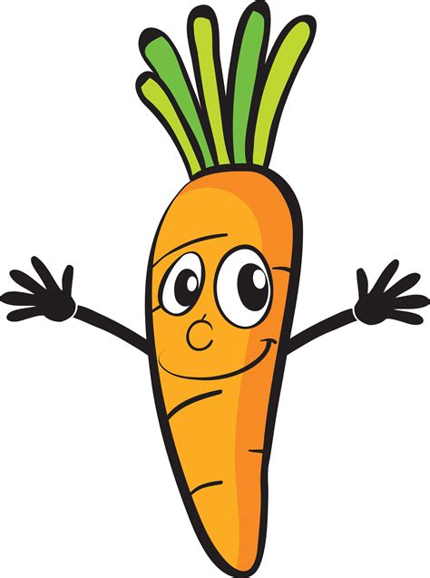 Carrot Cartoon - ClipArt Best