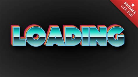 Loading Text 的图像结果