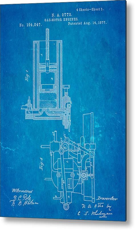 gas motor engine patent