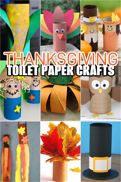 12 Fun Thanksgiving Toilet Paper Roll Crafts for Kids