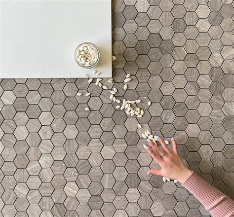Hex Bathroom Floor Tile