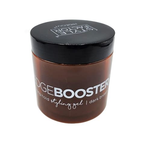 Style Factor Edge Booster HIDEOUT Styling Gel 16.9 Oz - Dark Brown ...