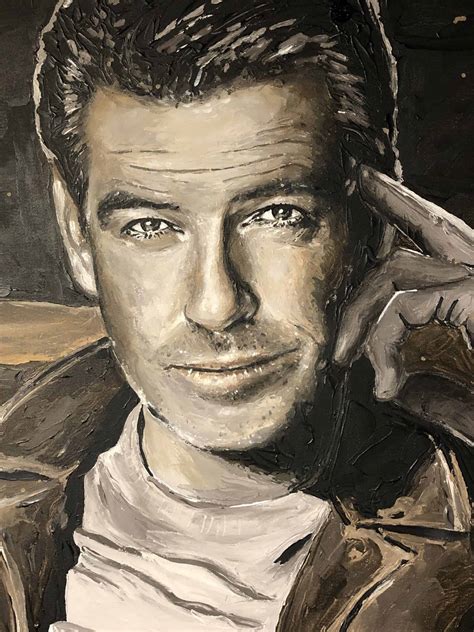 Pierce Brosnan Is An Artist And This Painting Of His