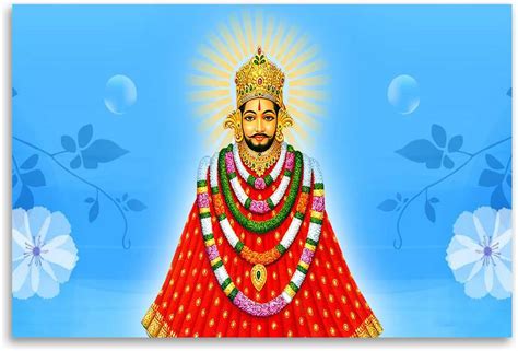 PRINTHUBS 30.48 cm Khatu Shyam Ji Hindu God Poster For Home office Wall ...