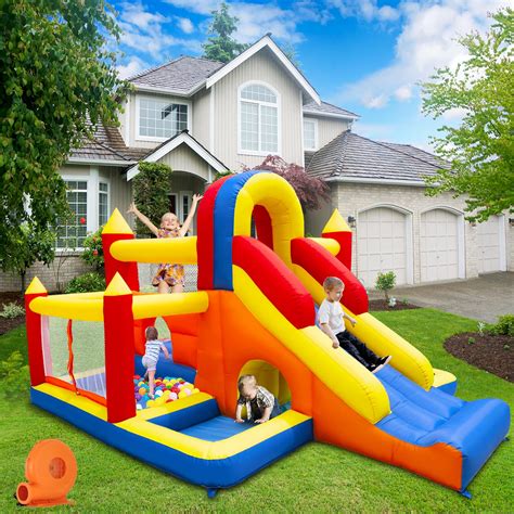 Amazon.com: Umbalir Inflatable Bounce House for Kids -Bouncy House Indoor & Outdoor Toddler ...