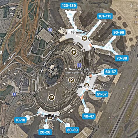New Terminal At Newark Airport Map at Lucy Sutcliffe blog