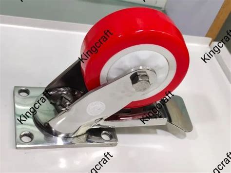 Stainless Steel Casters - SS304 Twin Caster wheels Manufacturer from ...