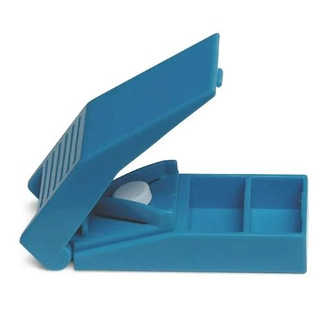Pill Cutter Hand Operated, Pill Cutter and Splitter with Dispenser ...