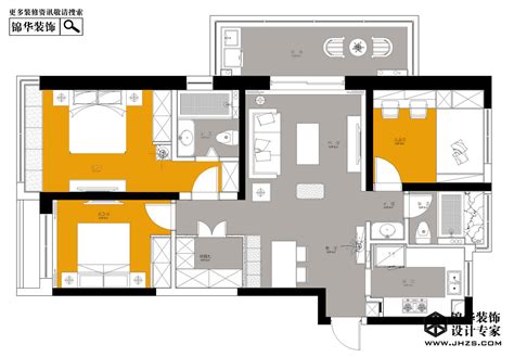 简约风格三室一厅客厅装修效果图_装修图片-保障网装修效果图
