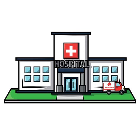 Hospital Vector Illustration Design 19483337 Vector Art at Vecteezy