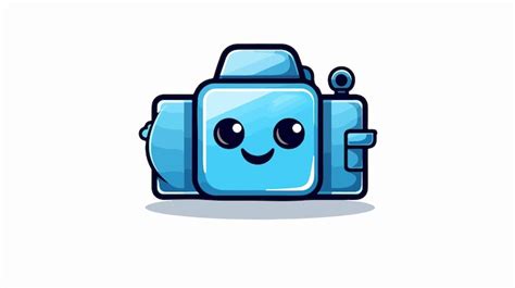 Playful and quirky logo for blue camera shop | Premium AI-generated vector