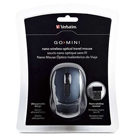 Verbatim Mini Nano Wireless Travel Mouse Price in India, Specs, Reviews ...