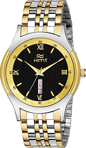 Buy HEMT Black Dial Day & Date Display Analog - HM-GR098-BLK-SLV at ...