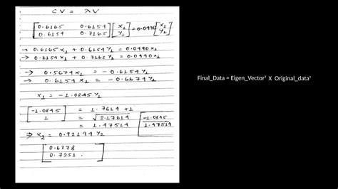 PCA Lecture Notes 的图像结果
