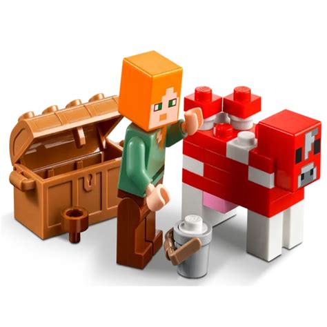 Lego 21179 Minecraft The Mushroom House - 272 Pieces — Toycra
