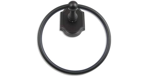 Rusticware 8686ORB Wenmoor 6.7" Towel Ring with Backplate from the ...