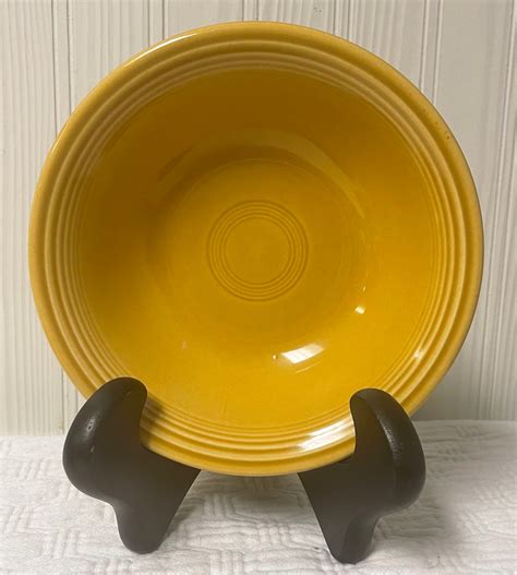 Vintage Fiesta Ware Antique Gold Ironstone 1970’s Cereal Bowl ...