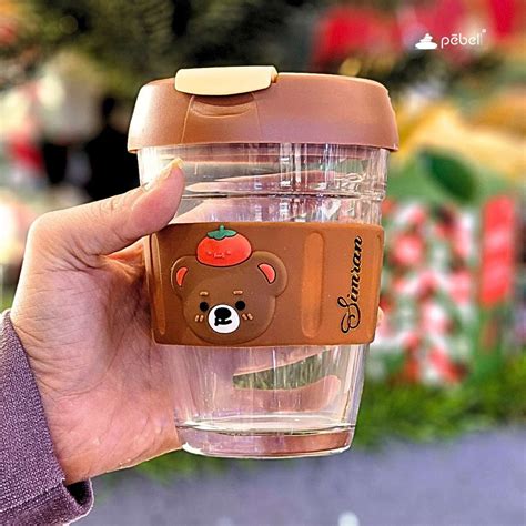 Buy Personalized Teddy Theme Borosil Glass Mug | 400ml Online On Zwende