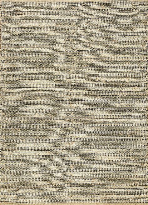 Premium Flatweave Rugs in Bleach/Navy - London