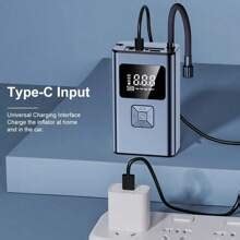 SUITU Cordless Car Tire Inflator Air Compressor Pump 12V Portable ...