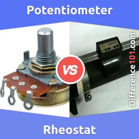 Potentiometer vs. Rheostat: 10 Key Differences, Definition ...