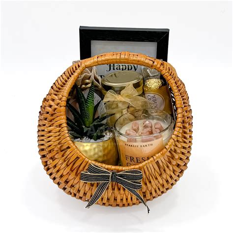 Retirement Gift Basket With Tea, Candle & Nuts | Shop Now!