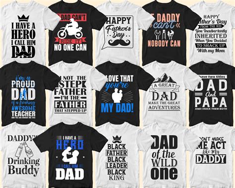 Father's Day Shirt Template