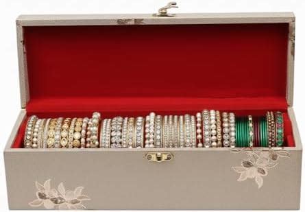 Premium Bangles Box for Women | Elegant Bangle Organizer Box with ...