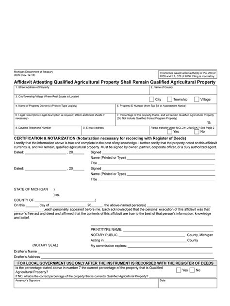 2018-2026 Form MI DoT 3676 - Blank Fillable Template | Fill Out, Print ...