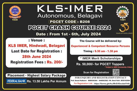 KLS IMER - A Leading Management Institute in Karnataka