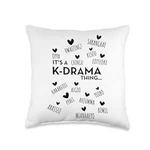 Buy CRAFT MANIACS Kpop & Kdrama Lovers 16 * 16 Inches Cotton Pillow ...