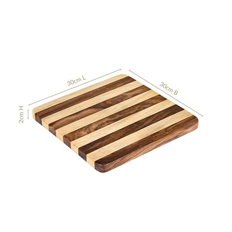 Atelier Square Serve And Slice Board 30x30cm Online - Premium Platter ...