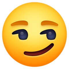 Smirking Face Emoji 😏