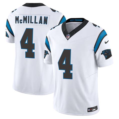 Tetairoa McMillan Carolina Panthers White Road Vapor F.U.S.E Limited ...