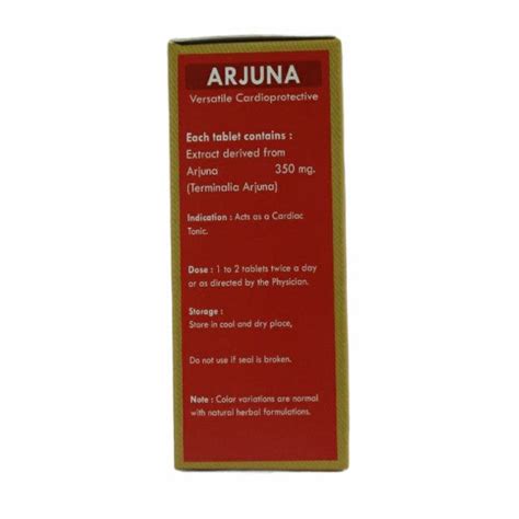 Arjuna Ghanvati_100 Tab – Shree Yash Remedies