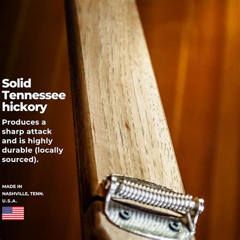 Timber Drum Co. Slapstick, 18 Tennessee Hickory – Made in U.S.A. India ...