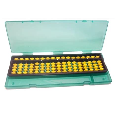 Buy GR Trend Educational Abacus 17 Rod Yellow Color Abacus Tool Box for ...