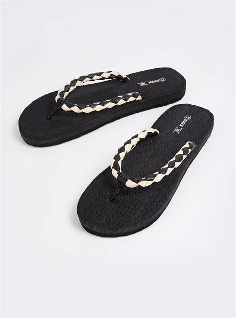 Buy Women Textured Flip Flops Online at just Rs. 399.0 - 1000013433923 ...