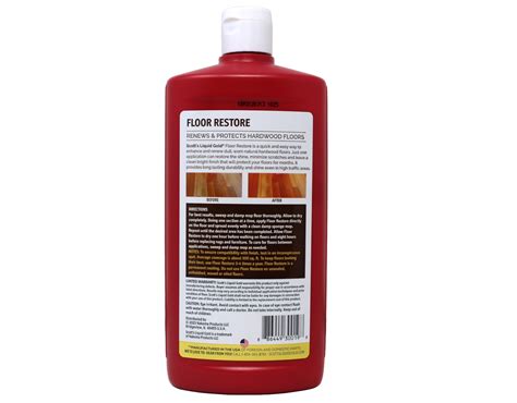 Scott's Liquid Gold Wood Polish & Cleaner - Floor Restorer, Scratch ...