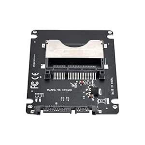 Cablecc CFast 2.0 to SATA Card Adapter 2.5" Case SSD HDD CFast Card ...
