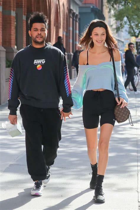 Bella Hadid and The Weeknd: Holding hands while out and about in NYC ...