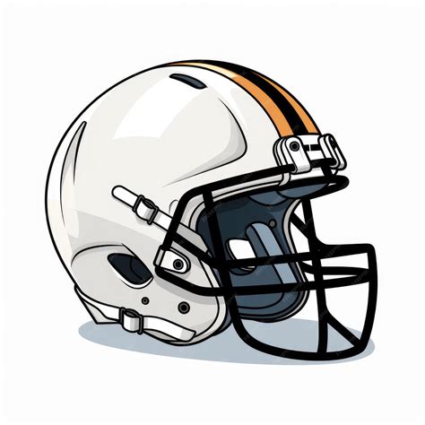 White Football Helmet Clip Art