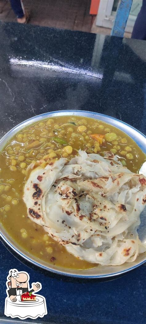 Menu at Thangaraj hotel, Port Blair