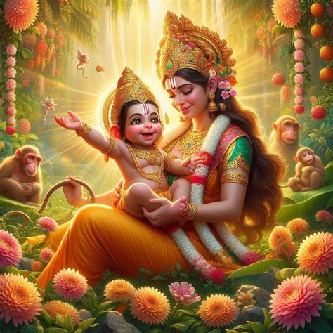 The Birth of Hanuman – How Anjana’s Son Became a Divine Warrior