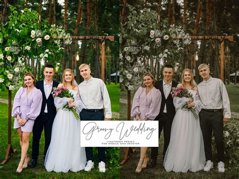 Groovy Wedding | Lightroom Preset | DNG XMP | Green :: Behance