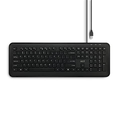 NXT Technologies™ Keyboard, Black (NX60880) | Quill.com