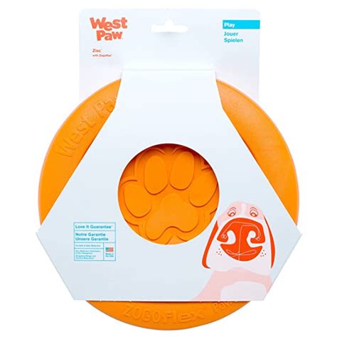 Buy West Paw Design Zisc for Dogs (Tangerine) online at Supertails.com